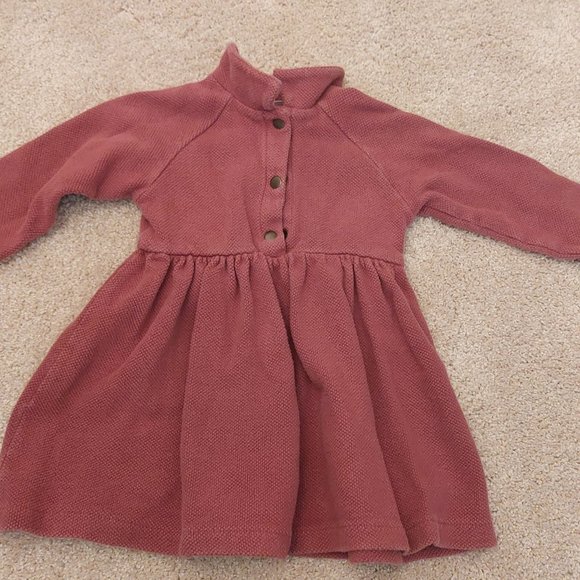 Zara Dresses Zara Toddler Girl Mauve Rose Sweater Dress Top Poshmark
